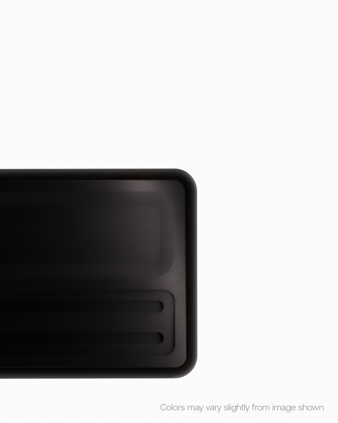 Up close material detail shot of the Studio Desk Tray by Modhaus