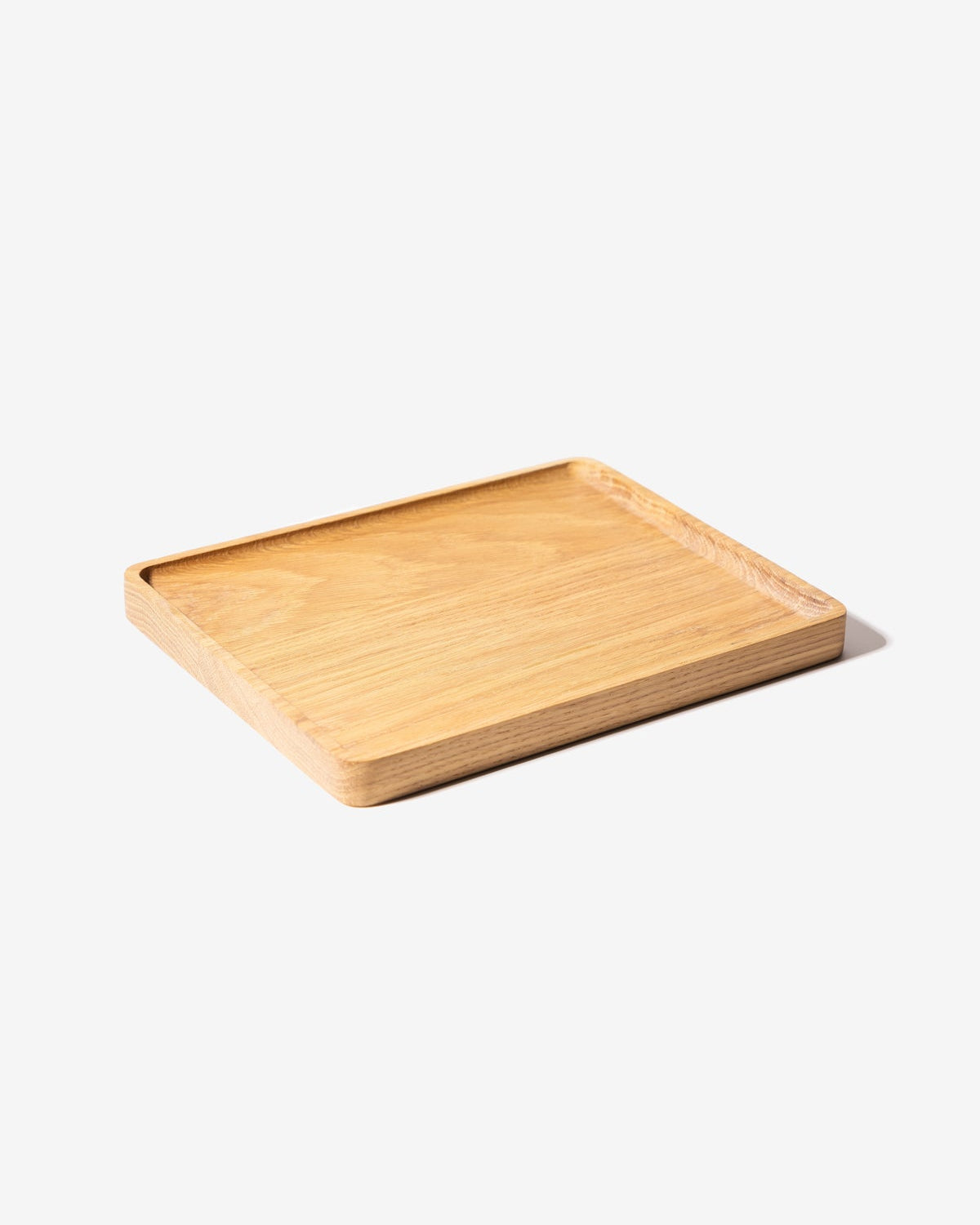 Large Catch All Tray for everyday carry in White Oak