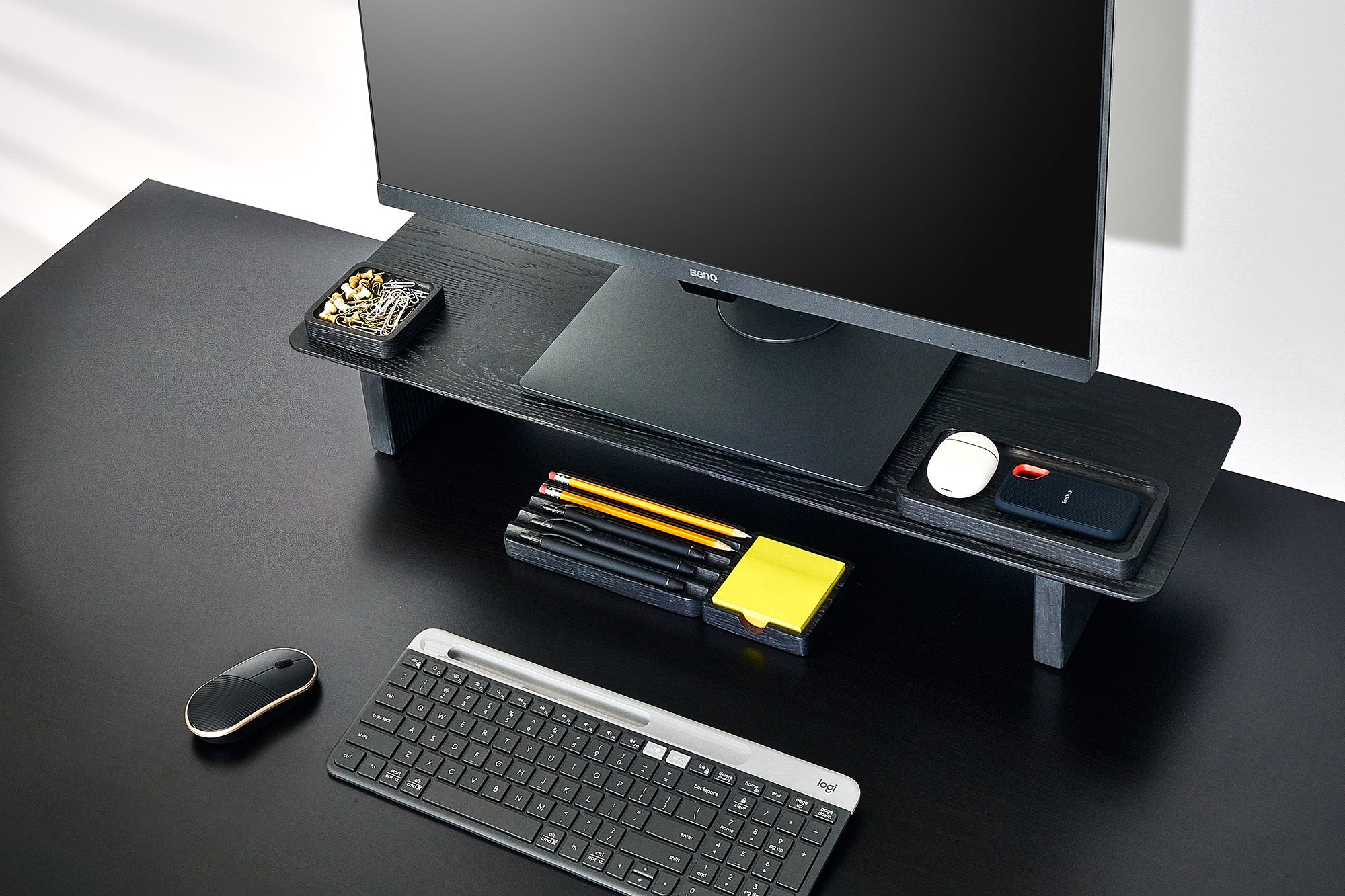Modhaus Desk Shelf in All Black