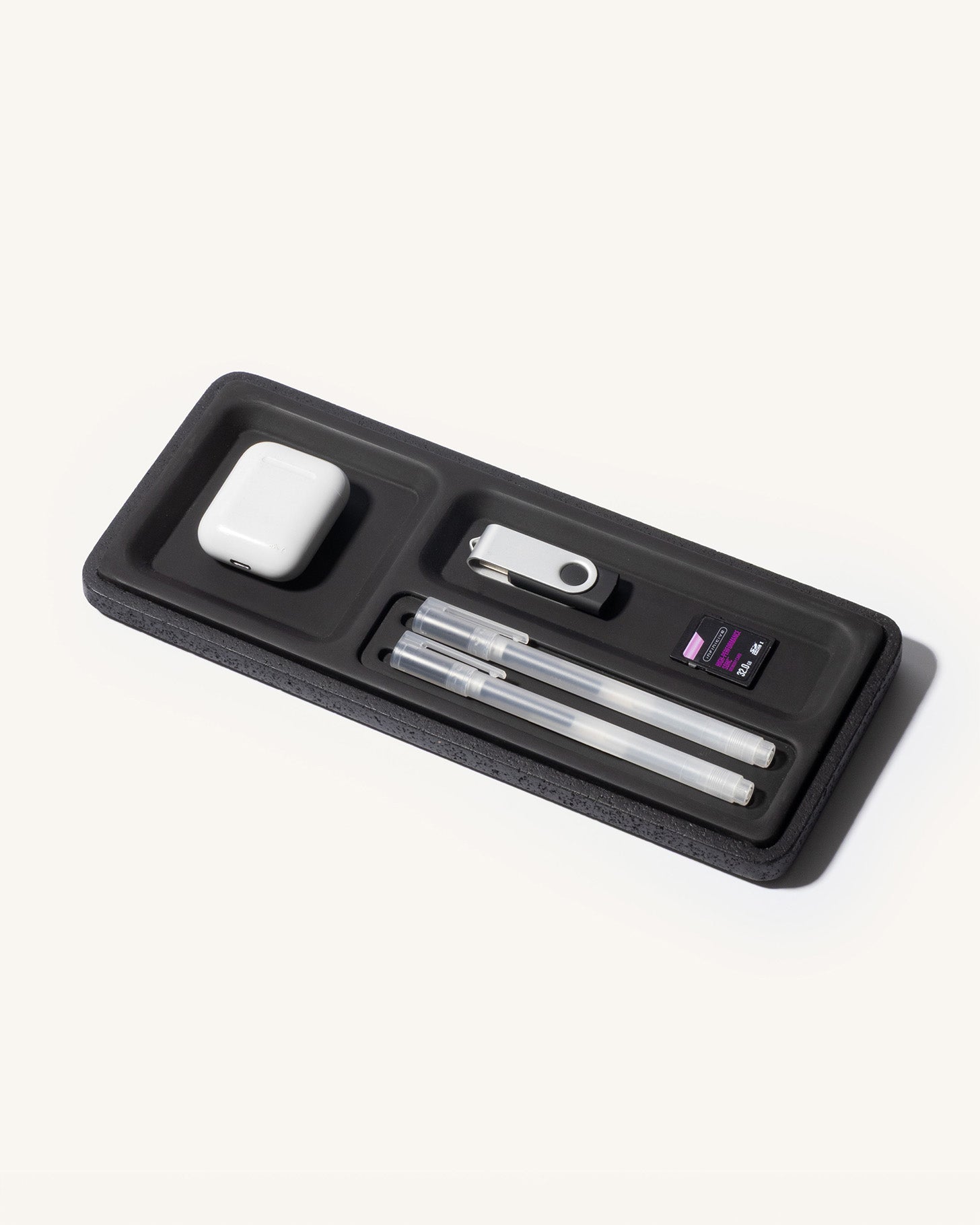 The Studio Desk Tray Compact Edition - Charcoal/Black Colorway
