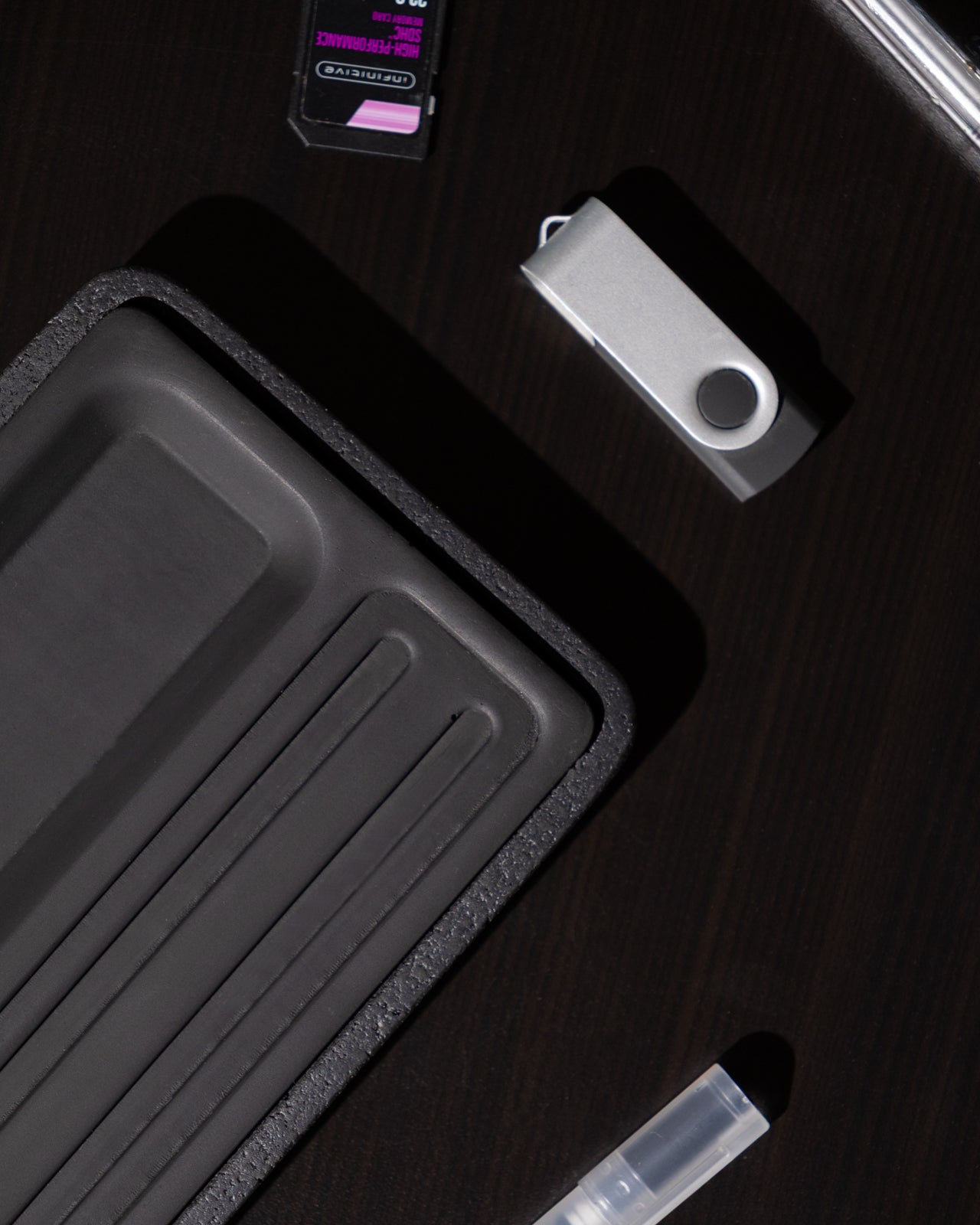 The Studio Desk Tray Writers Edition - Blackout Colorway Detail shot