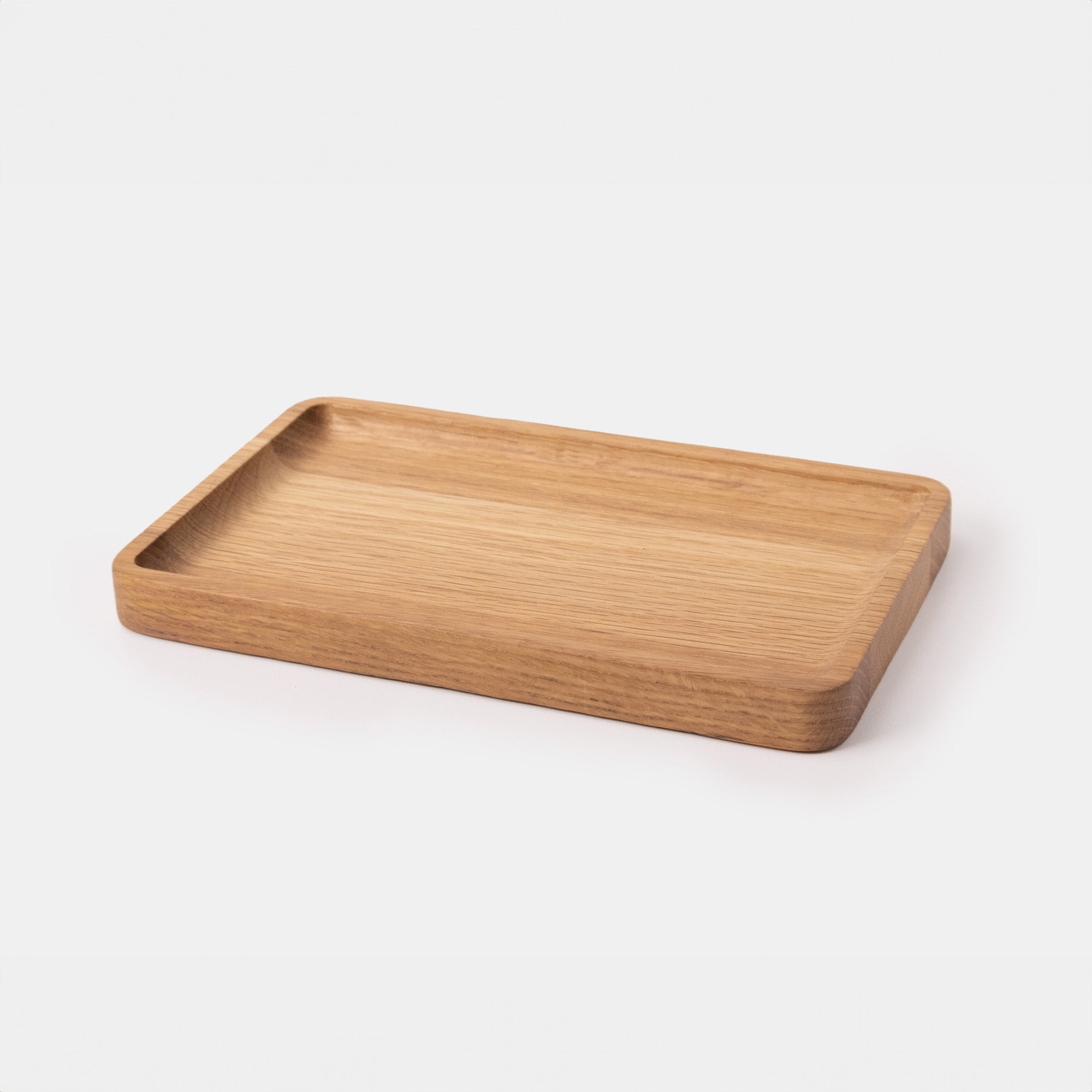 Modhaus Medium Catchall tray in white oak wood