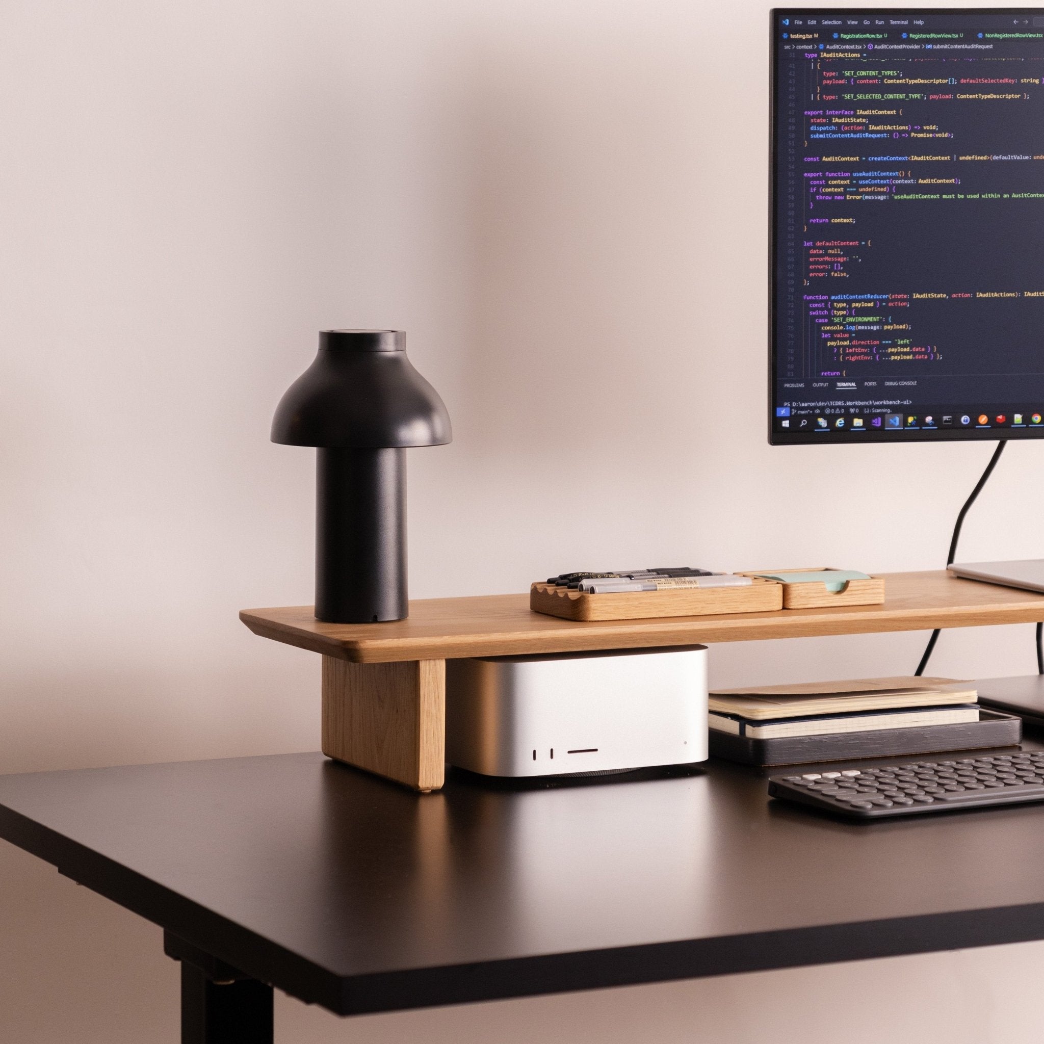 Modhaus Desk Shelf in Oak/Oak