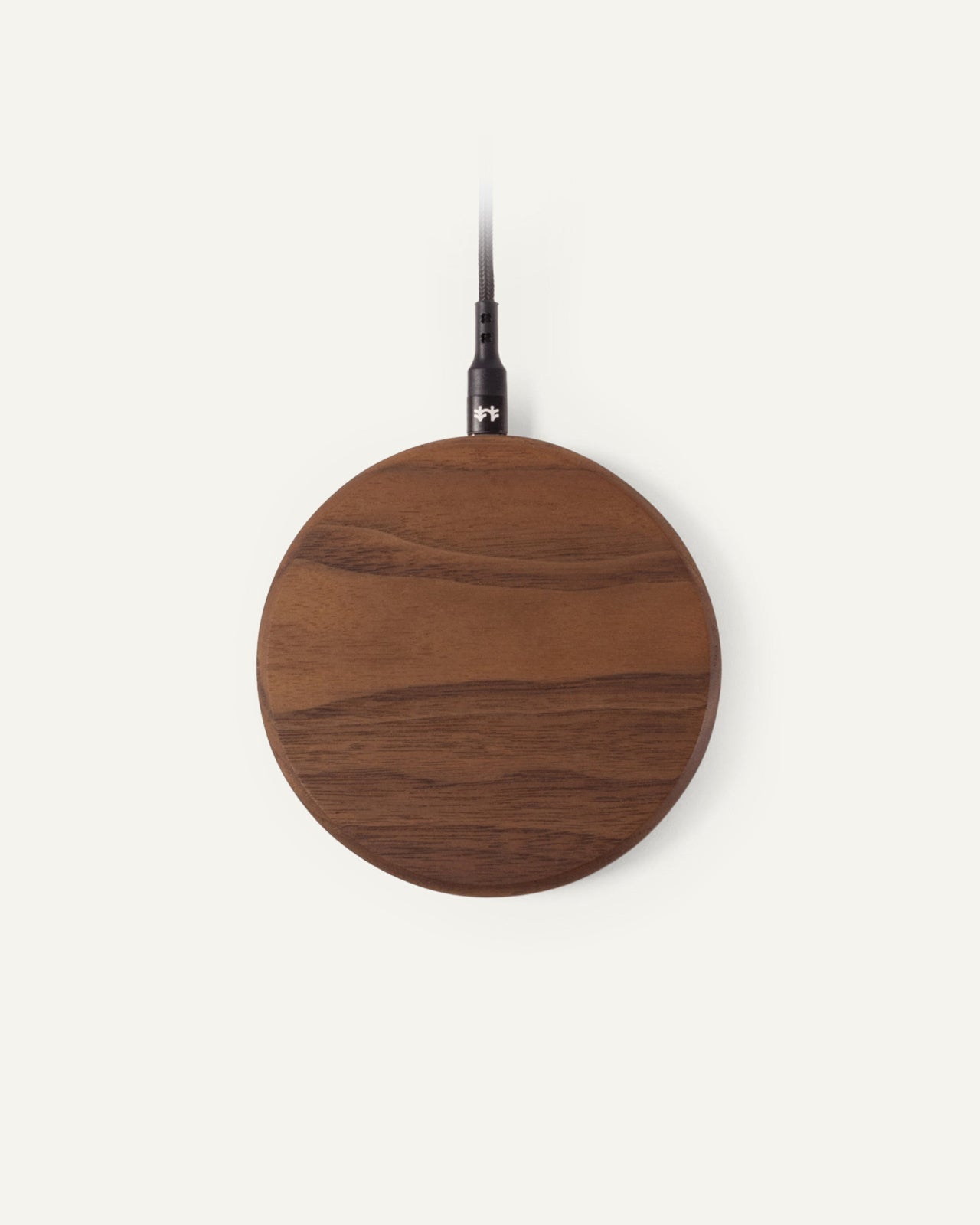 Wood Walnut Wireless Charger Walnut Burl Wireless Charger Carved