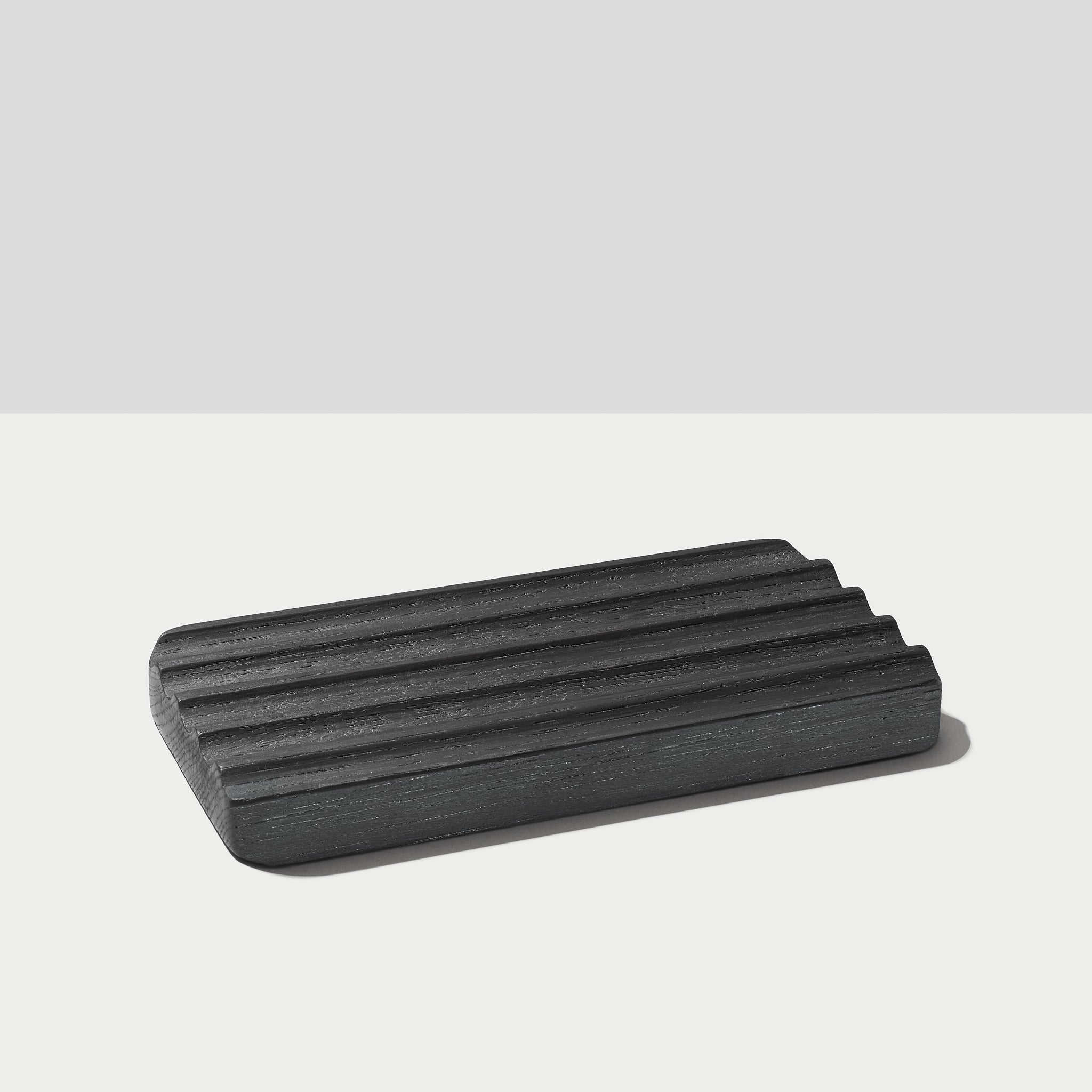 Modhaus Wave Pen Tray in Black oak